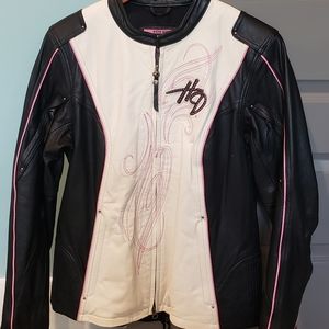 Harley-Davidson leather riding jacket